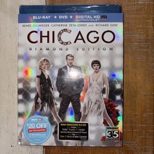 Chicago: Diamond Edition - Blu-ray /DVD - Richard Gere + Rare Slipcover